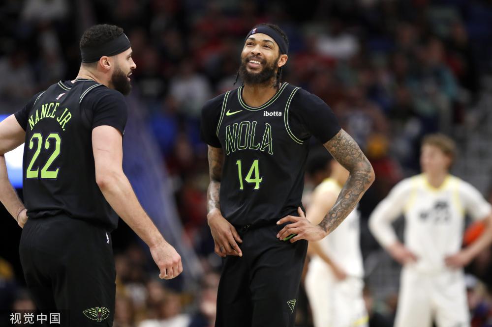 布伦森谈复出：表现好坏都很正常 阿奴诺比在进攻端有很大进步